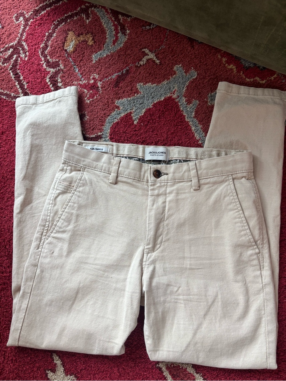 Jack & Jones Marco Slim Chino Pants 30x30 - Picture 4 of 4